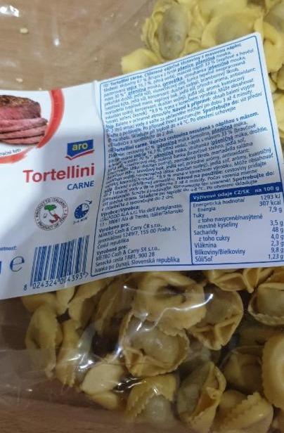 Fotografie - Tortellini Carne Aro