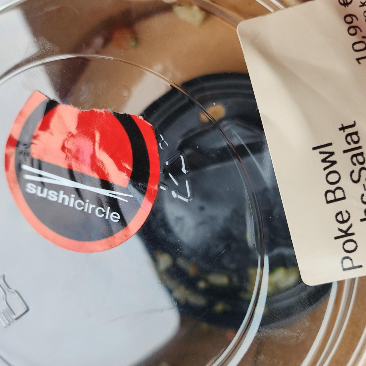 Fotografie - poke lososový sushicircle