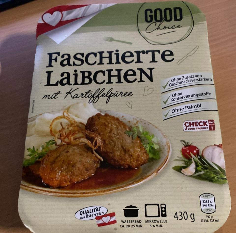 Fotografie - Good Choice Faschierte Laibchen Good choice