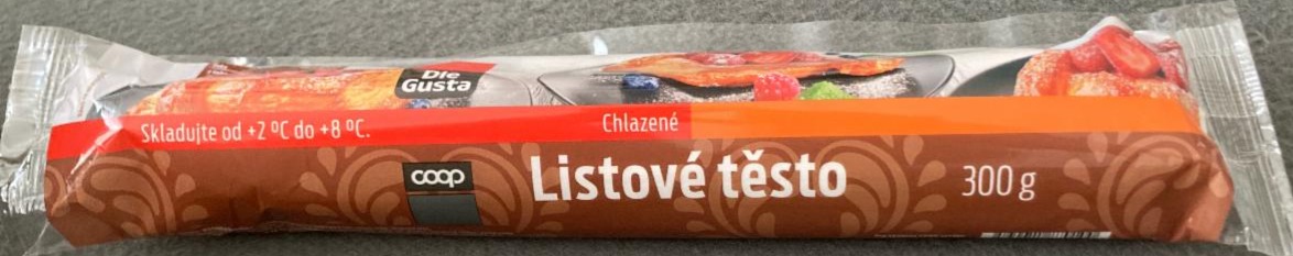 Fotografie - Listové těsto chlazené Dle Gusta