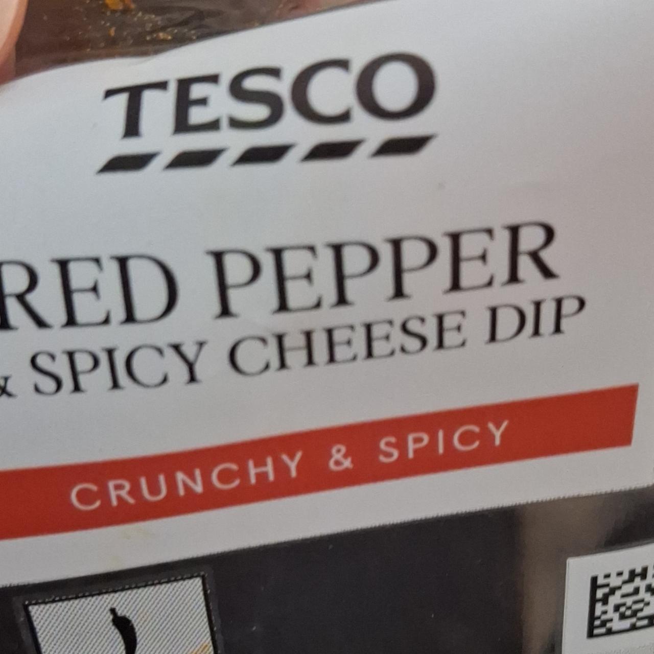 Fotografie - Red pepper & spicy cheese dip Tesco