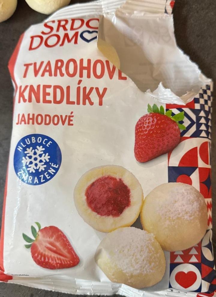 Fotografie - Tvarohové knedlíky jahodové Srdce domova