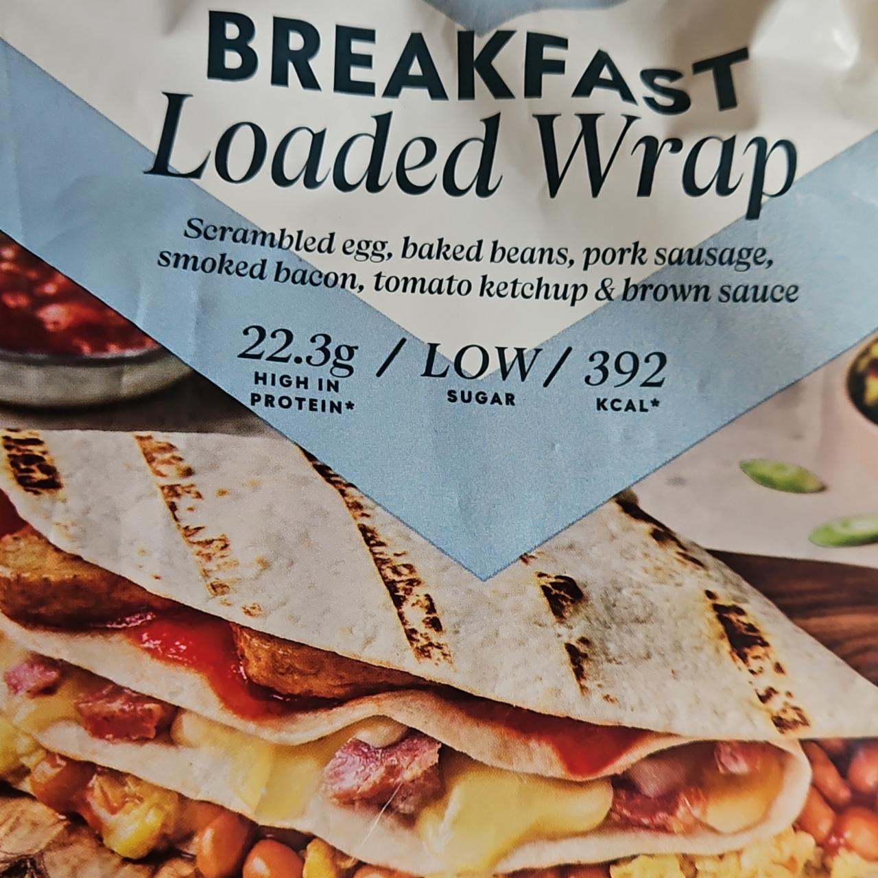 Fotografie - Breakfast loaded wrap Myprotein