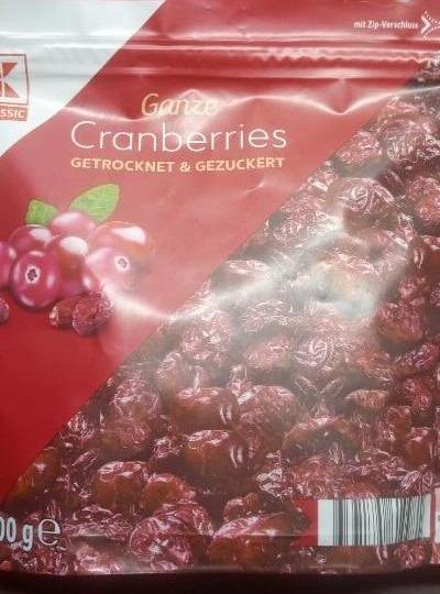 Fotografie - Ganze Cranberries getrocknet & gezuckert K-Classic