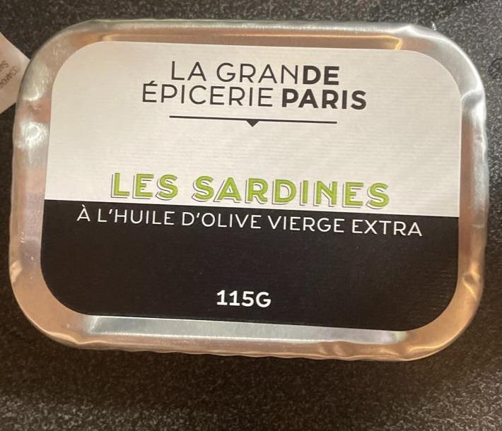 Fotografie - Les sardines à l’hulie d’olice vierge extra La Grande Épicerie de Paris