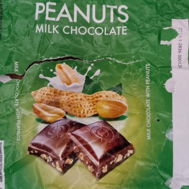 Fotografie - Peanuts milk chocolate Terravita