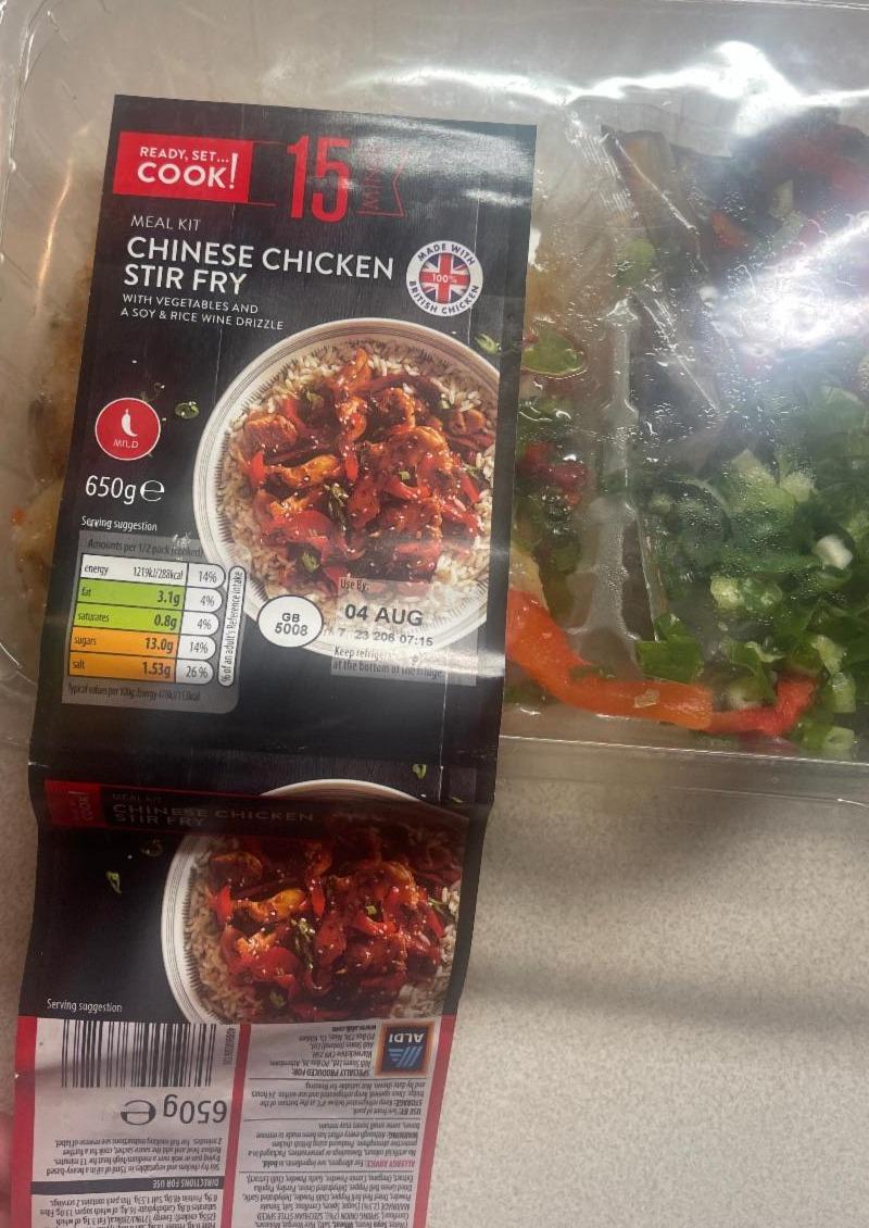 Fotografie - Chinese chicken stir fry ALDI