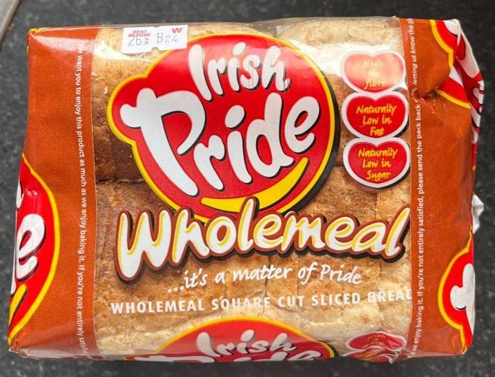 Fotografie - Wholemeal Square Cut Sliced Bread Irish Pride