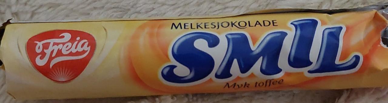 Fotografie - Smil Melkesjokolade myk toffee Freia
