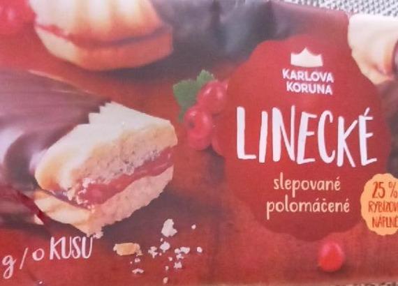 Fotografie - Linecké slepované polomáčené 25% rybízové náplně Karlova Koruna