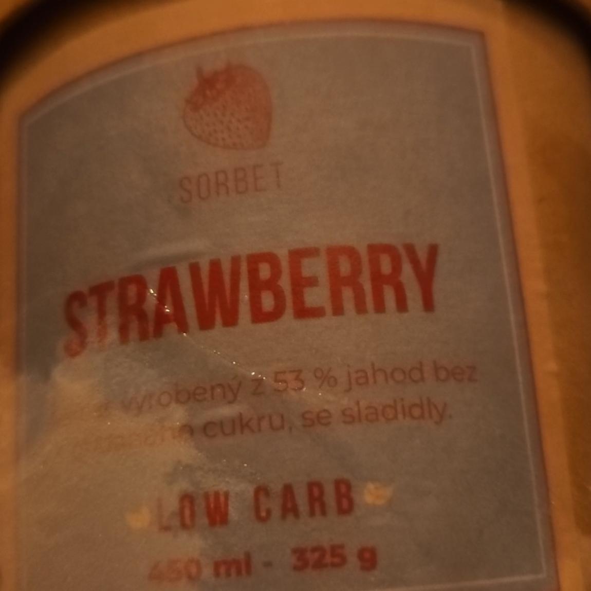 Fotografie - Low carb sorbet Strawberry Rohlik.cz