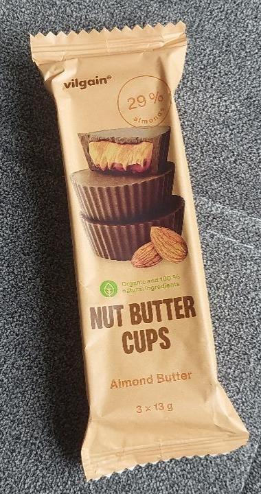 Fotografie - Nut butter cups almond butter Vilgain