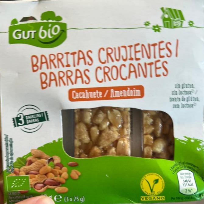 Fotografie - Barritas crujientes GutBio
