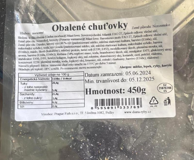 Fotografie - Obalované chuťovky Prague Fish