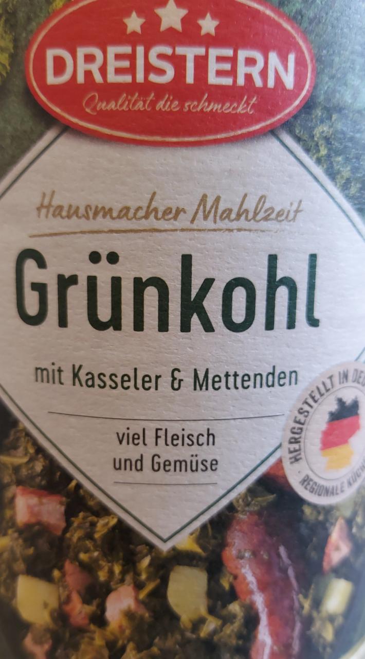 Fotografie - Grünkohl mit Kasseler & Mettenden viel Fleish und Gemüse