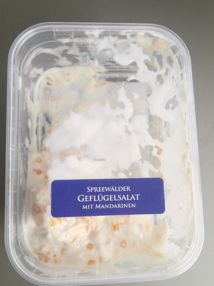 Fotografie - Spreewälder Geflügelsalat mit Mandarinen