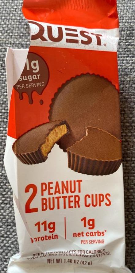 Fotografie - Cravings peanut butter cups Quest