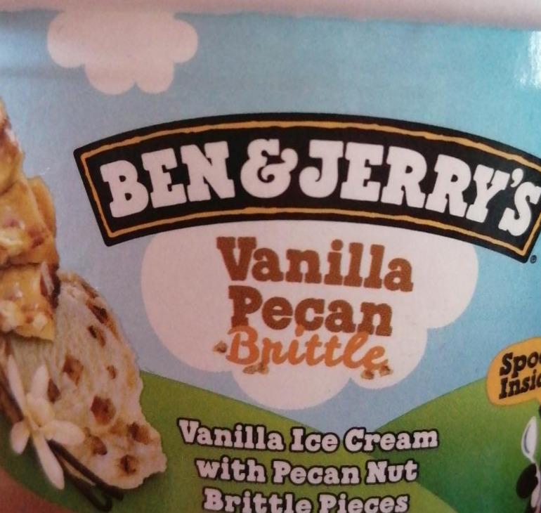 Fotografie - Vanilla Pecan Brittle Ben & Jerry's