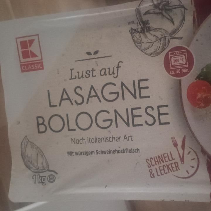 Fotografie - Lasagne bolognese nach italienischer art K-Classic