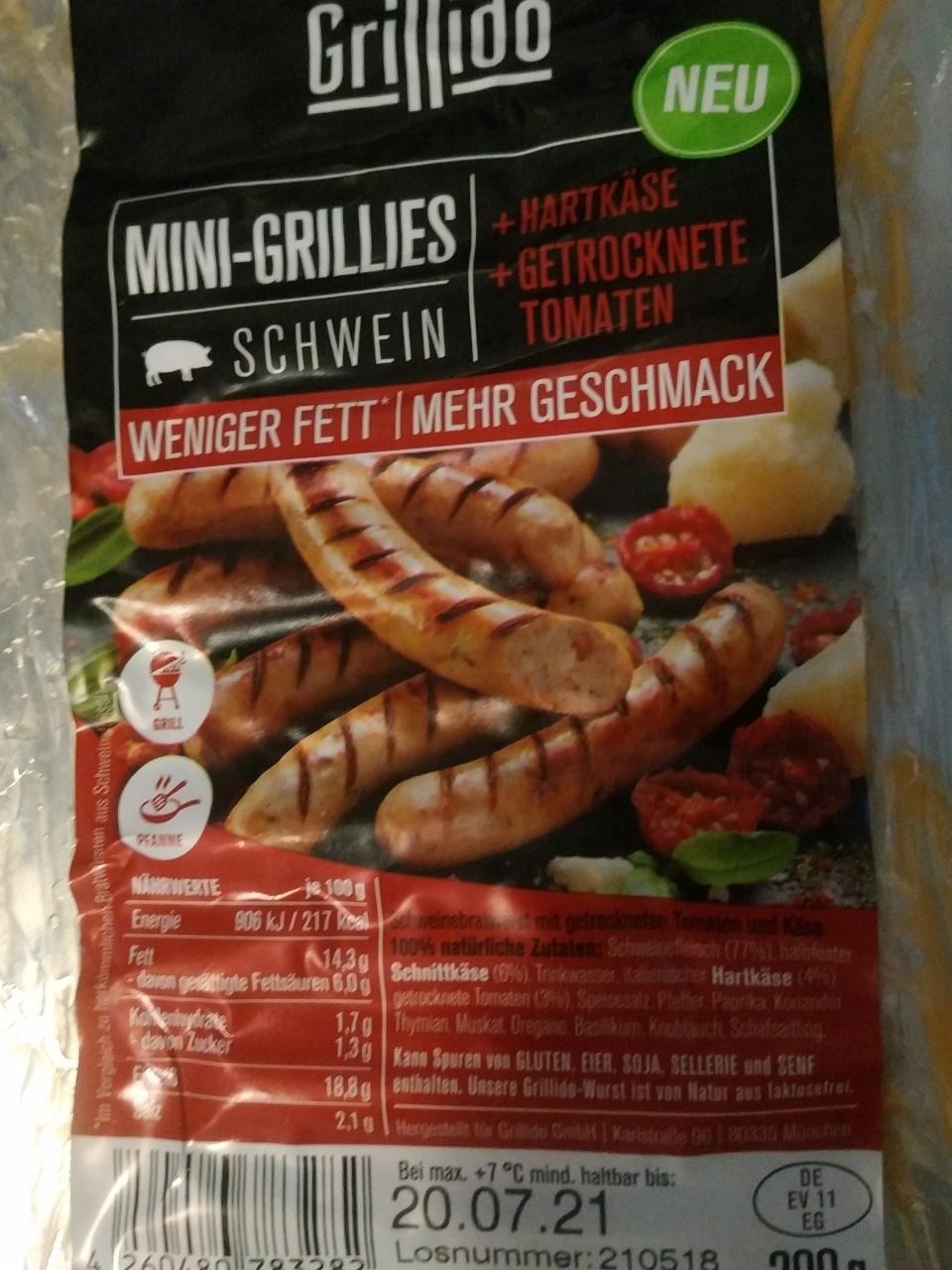 Fotografie - mini swein, cheese and tomatoes Grillido