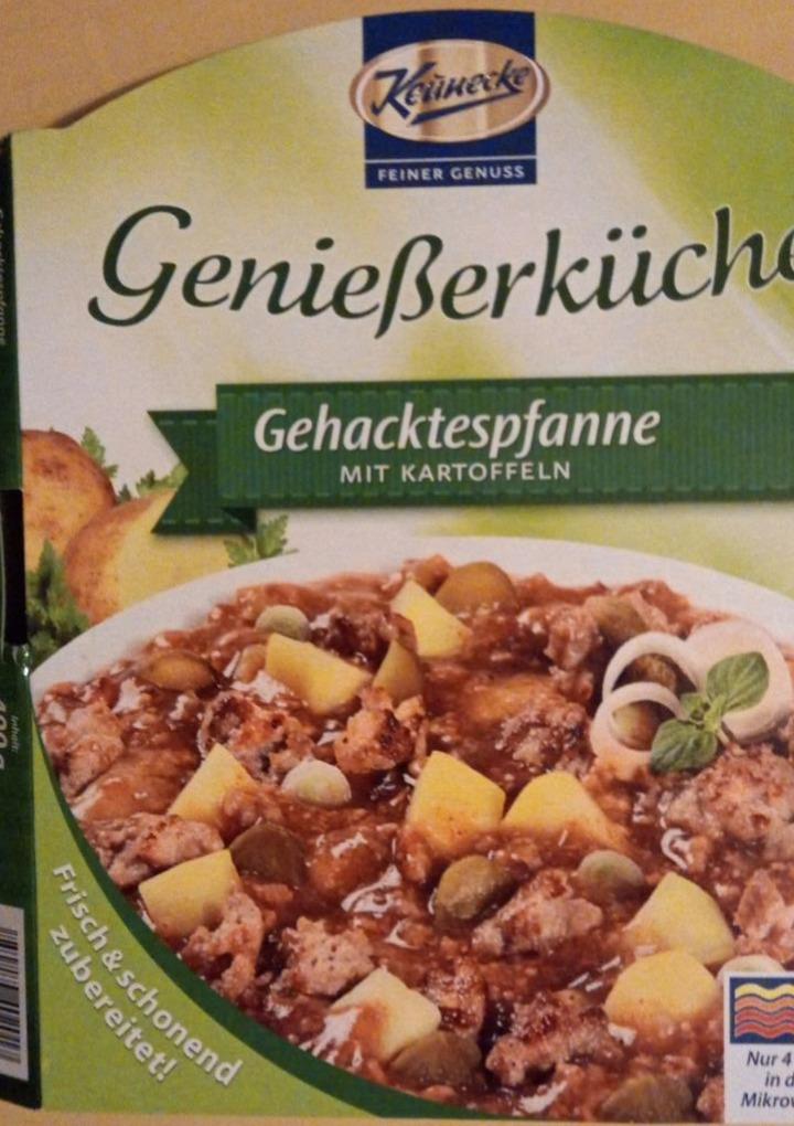 Fotografie - Genießerküche Gehacktespfanne mit Kartoffeln Keünecke