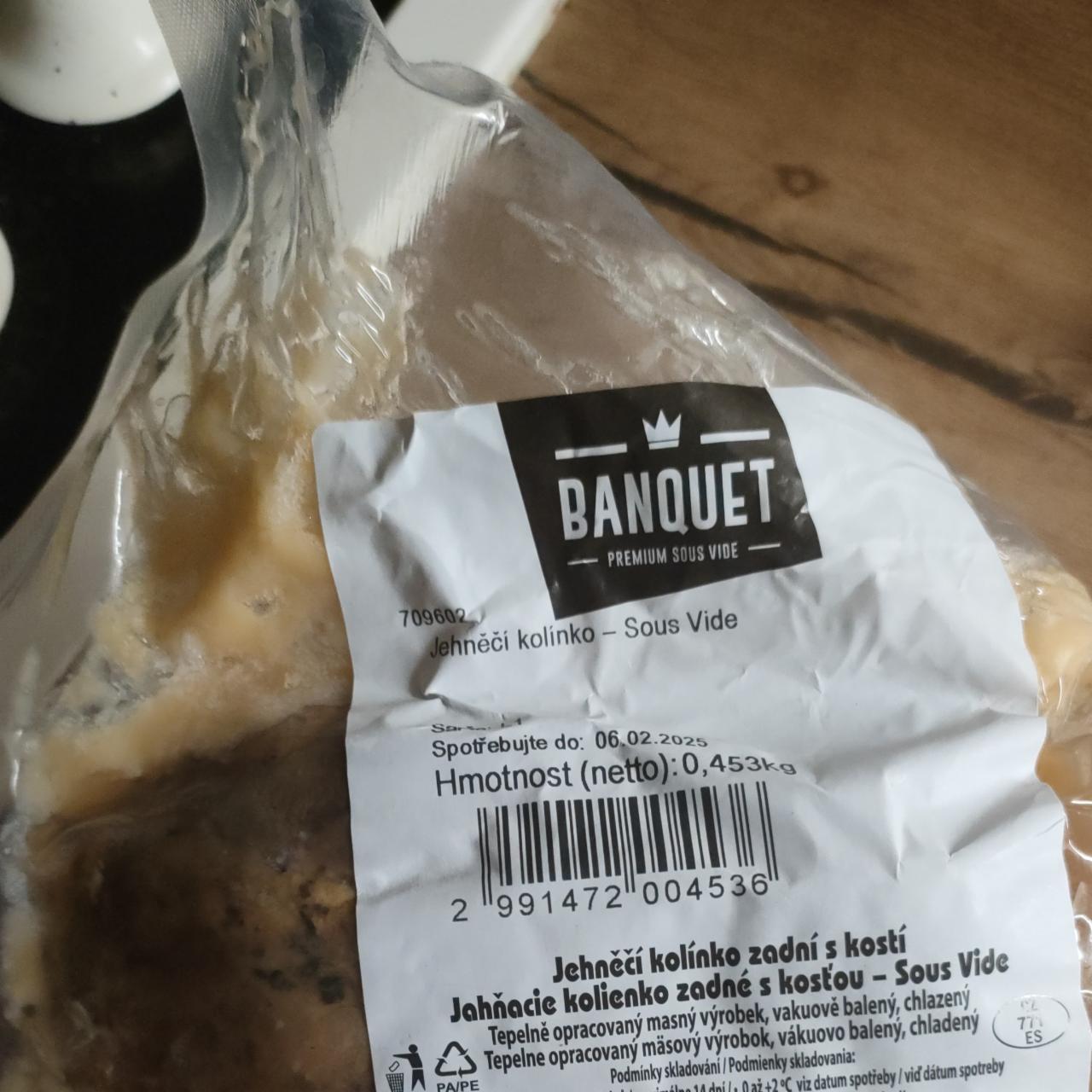Fotografie - Jehněčí kolínko soud vide Banquet