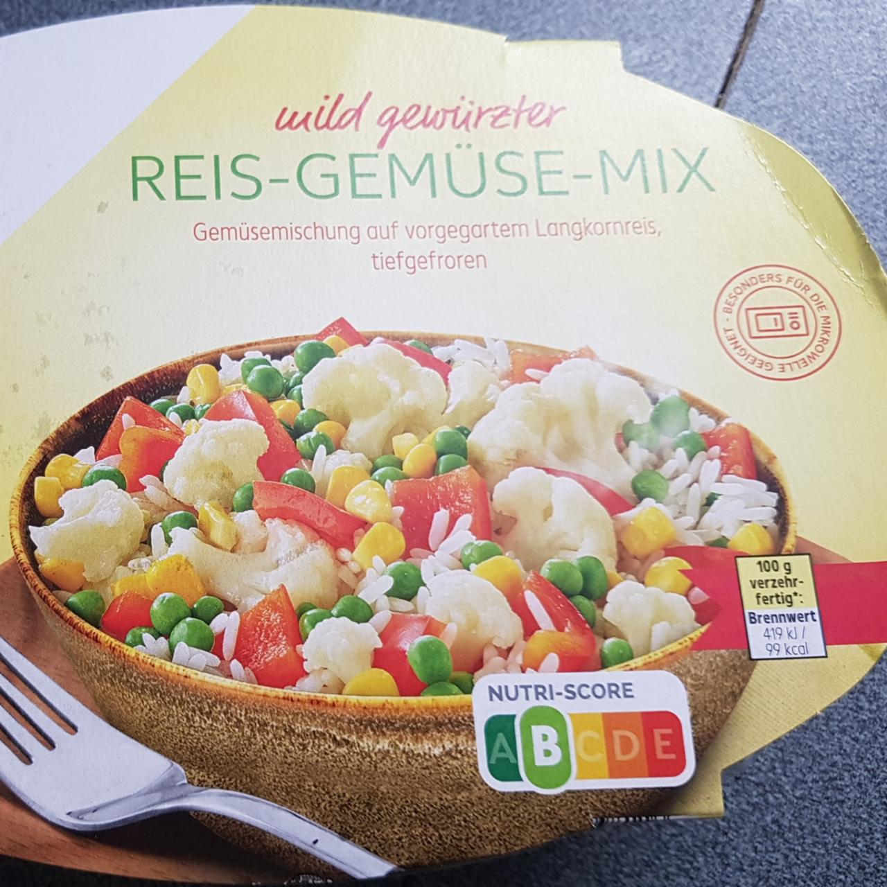 Fotografie - Wild gewürzter Reis Gemüse Mix K-Classic