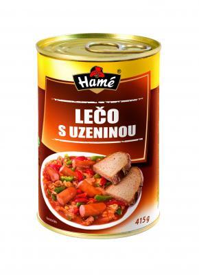 Fotografie - lečo s uzeninou Hamé