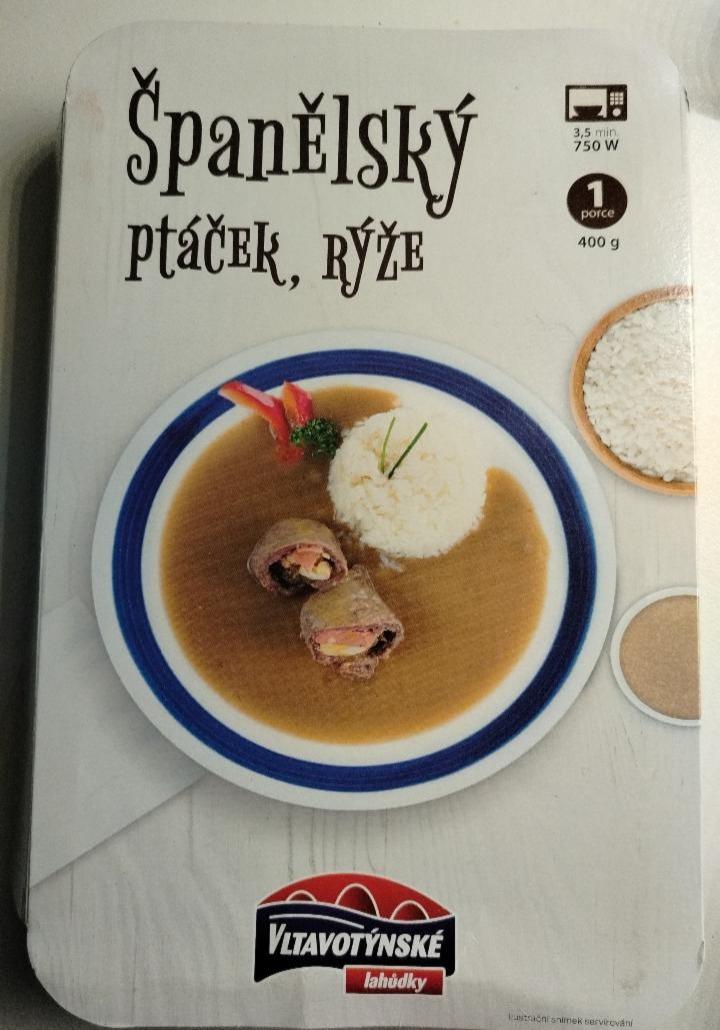 Fotografie - španělský ptáček Vltavotýnské lahůdky