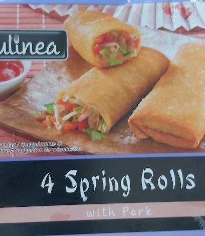 Fotografie - 4 Spring Rolls with pork Culinea