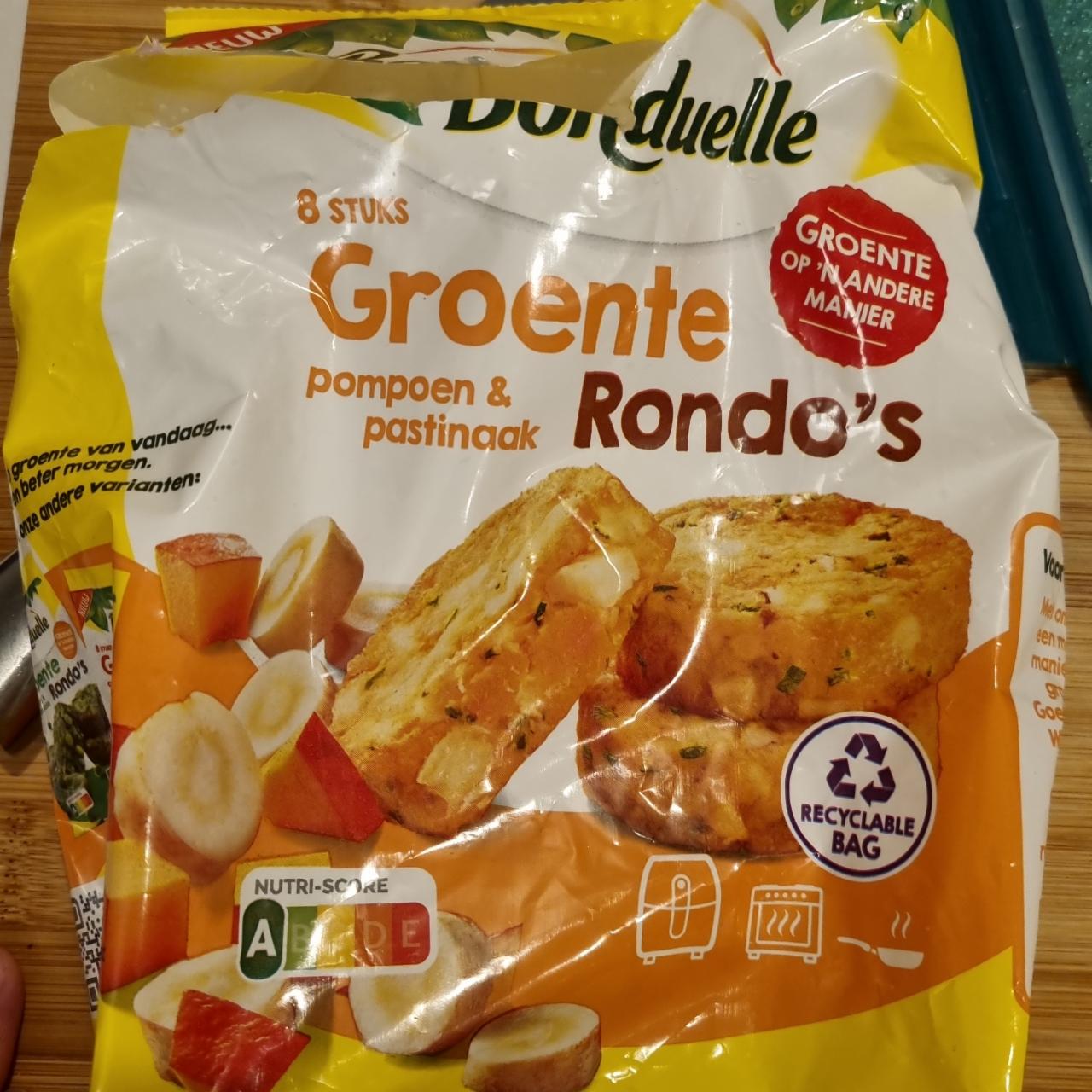 Fotografie - Groente Rondo's ompoen & pastinaak Bonduelle