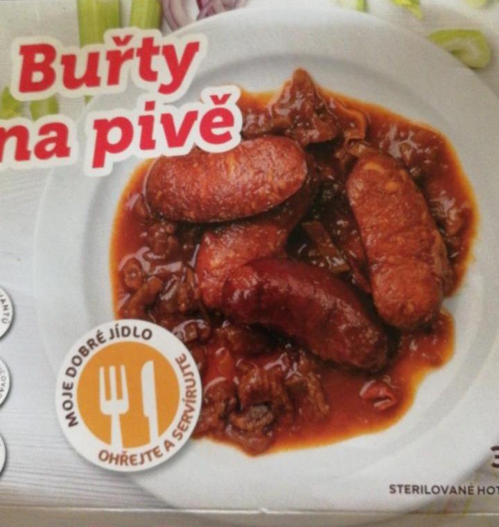 Fotografie - Buřty na pivě Ježkovy krabičky