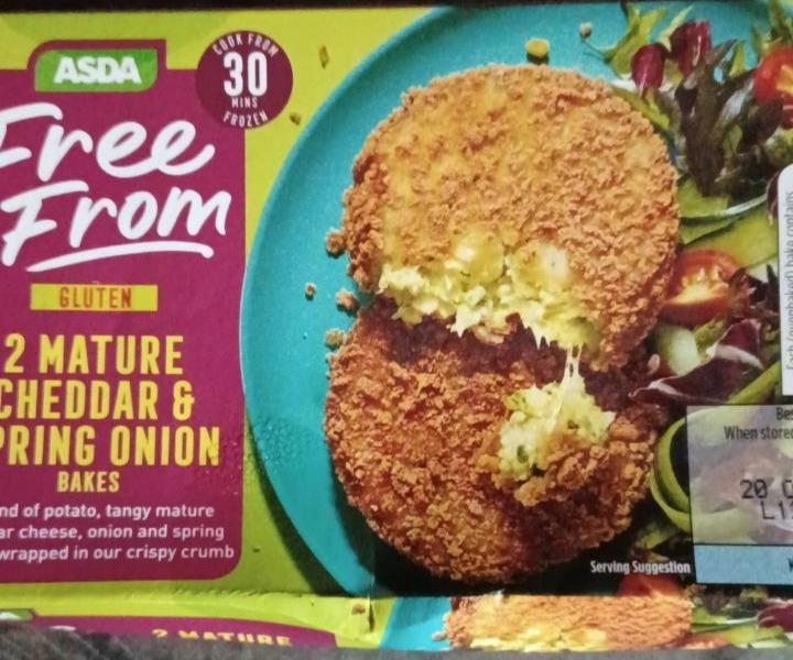 Fotografie - Free From gluten 2mature cheddar& spring onion bakes Asda