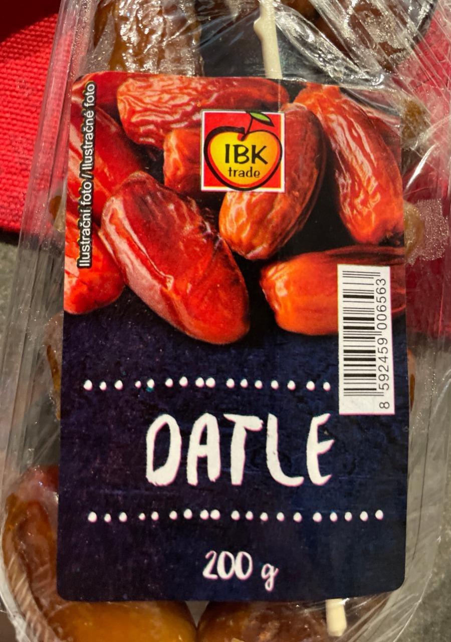 Fotografie - Datle Kenta IBK trade