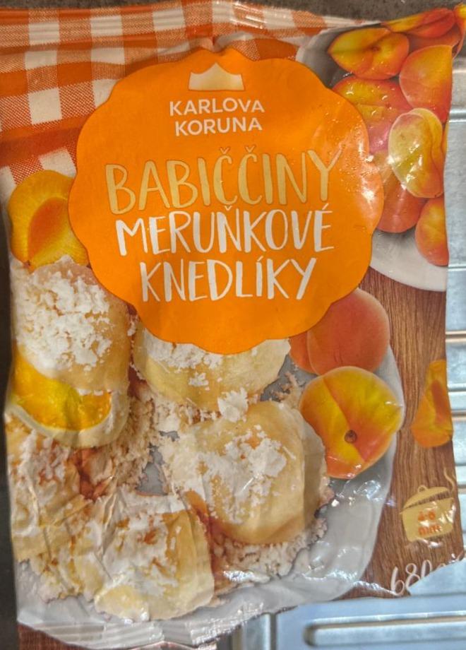Fotografie - Babiččiny meruňkové knedlíky Karlova Koruna