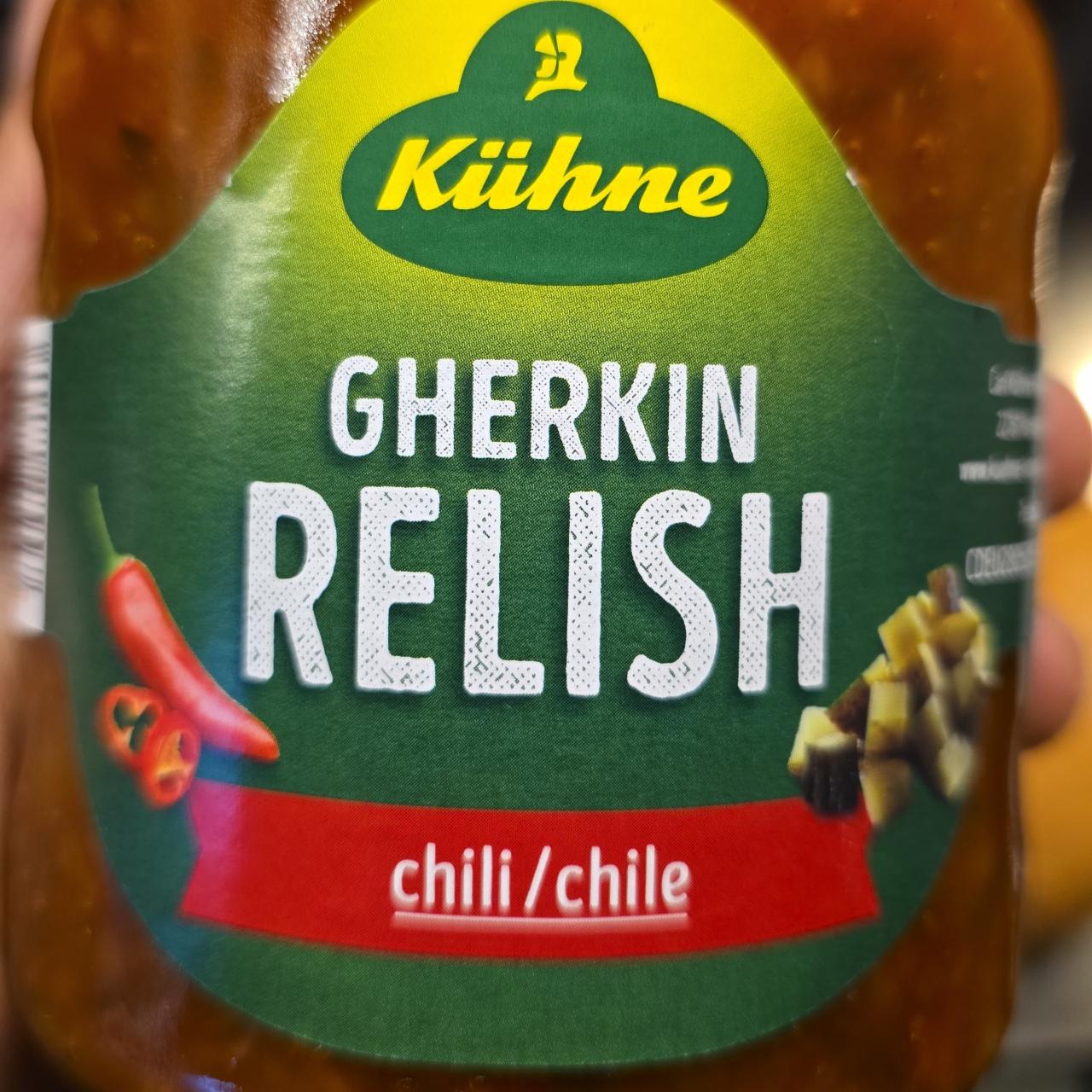 Fotografie - Gherkin relish chili/chile Kühne