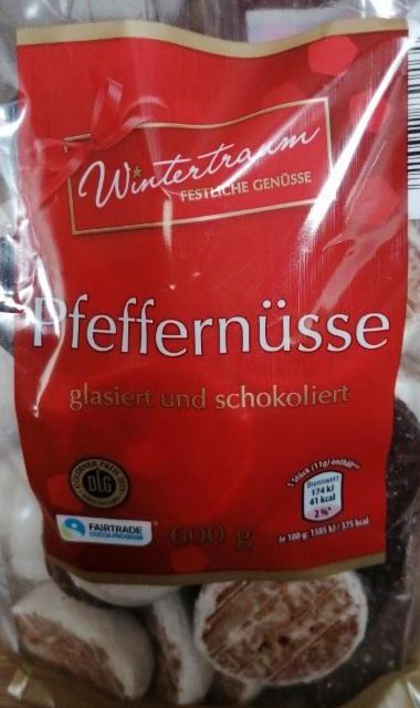 Fotografie - Pfeffernüsse glasiert und schokoliert Wintertraum