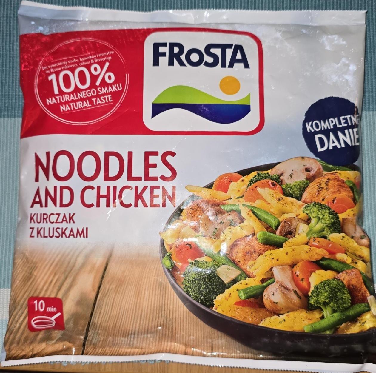 Fotografie - Noodles and chicken kurczak z kluskami FRoSTA