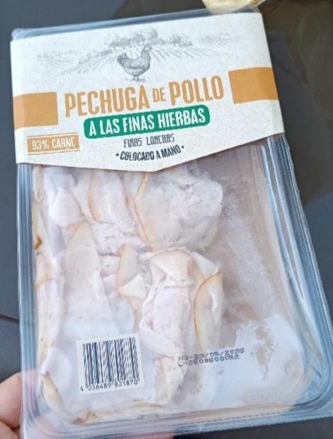 Fotografie - Pechuga de pollo a las finas hierbas