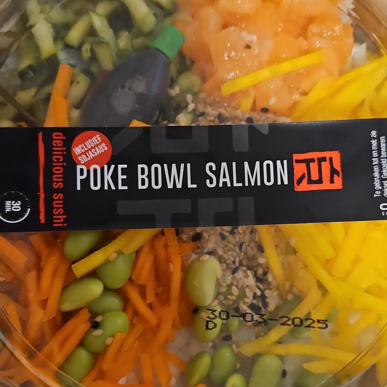 Fotografie - Poke bowl salmon Delicious Sushi