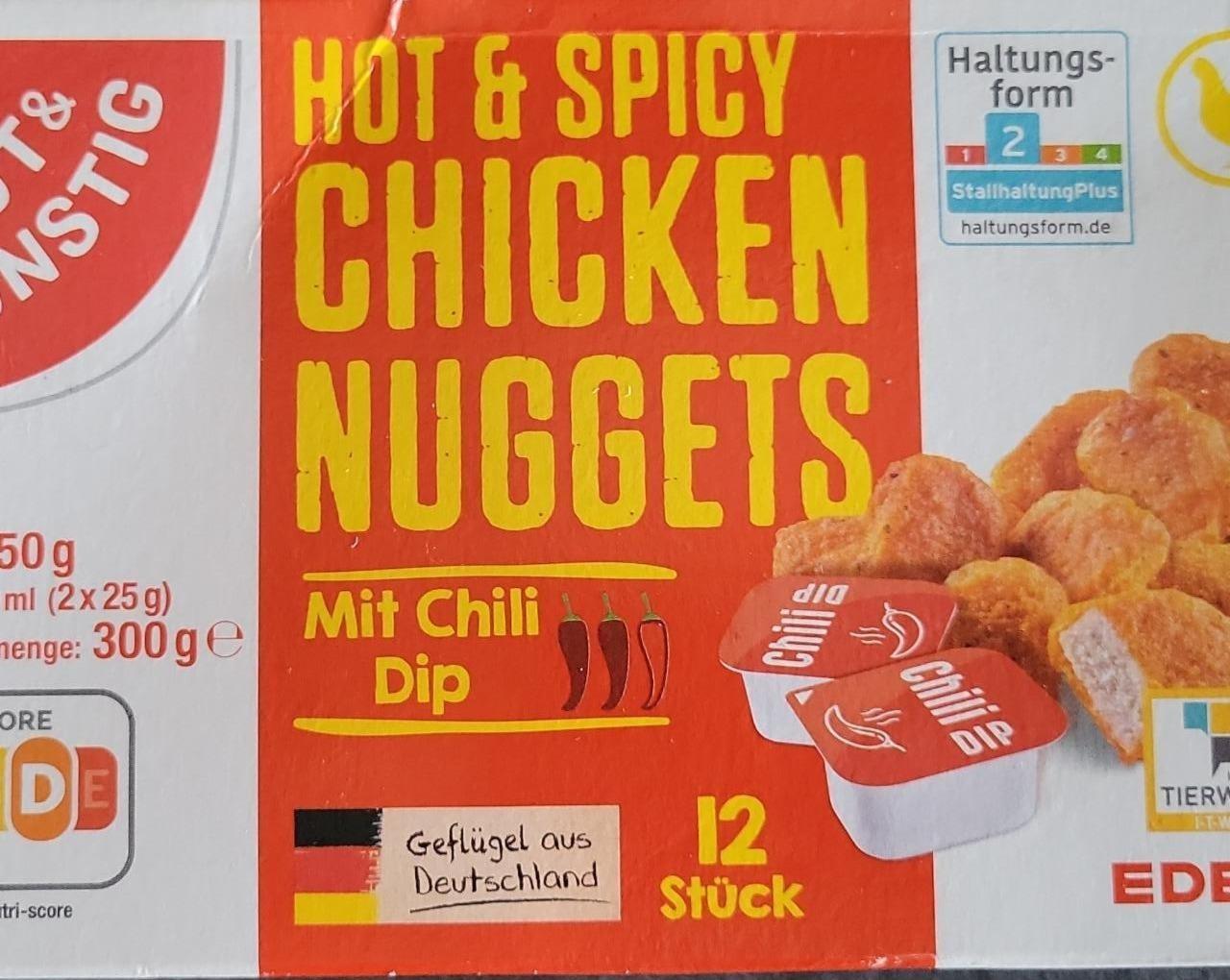 Fotografie - Hot&spicy chicken nuggets Gut&Günstig