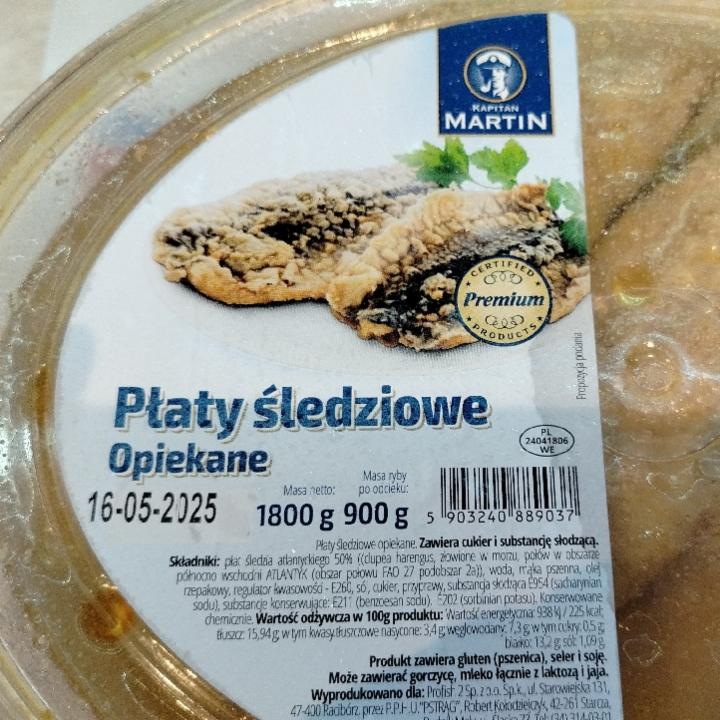 Fotografie - Platy śledziowe opiekane Kapitan Martin
