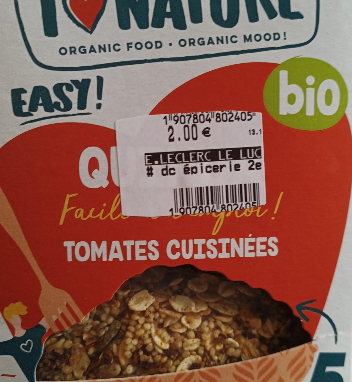 Fotografie - Bio Quinoa tomate & paprika I Love Nature