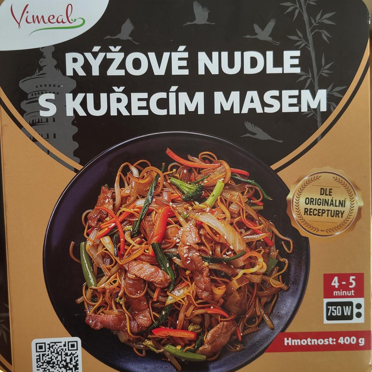 Fotografie - Rýžové nudle s kuřecím masem Vimeal