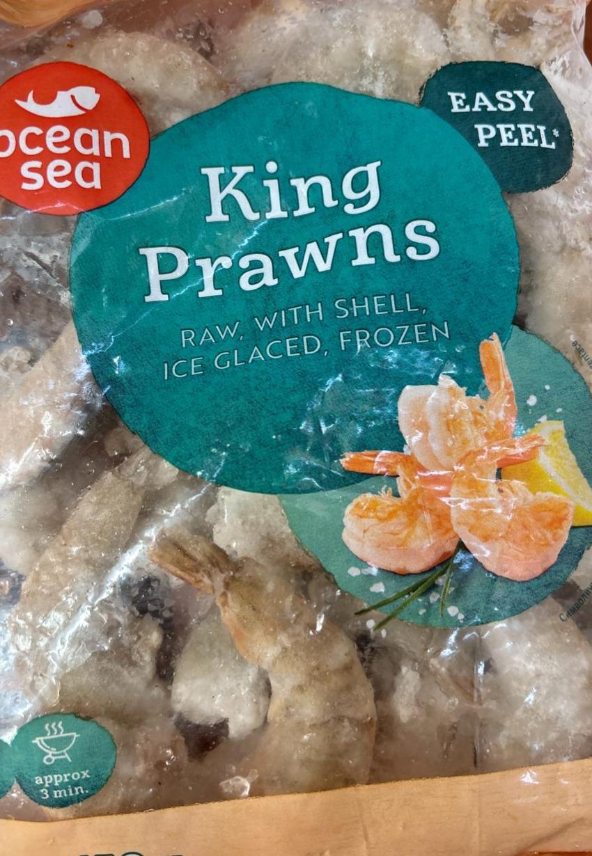 Fotografie - King prawns Ocean Sea