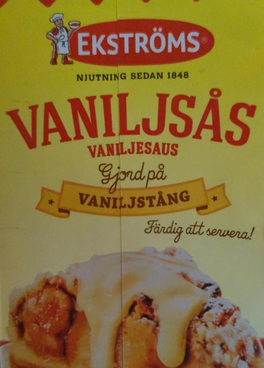 Fotografie - Vaniljsås Ekströms