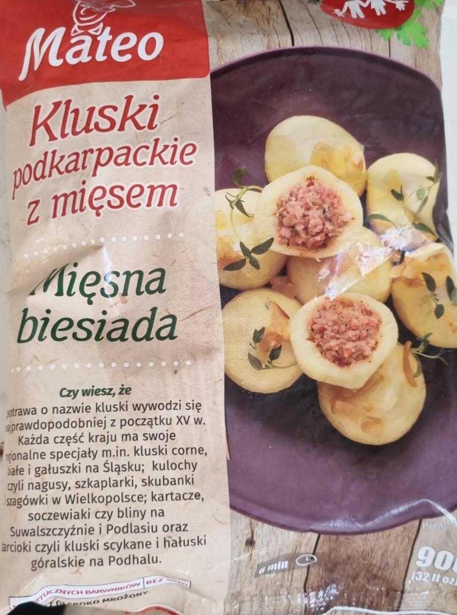Fotografie - Kluski podkarpackie z mięsem Mateo