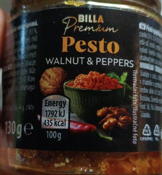 Fotografie - Pesto walnut & peppers Billa Premium