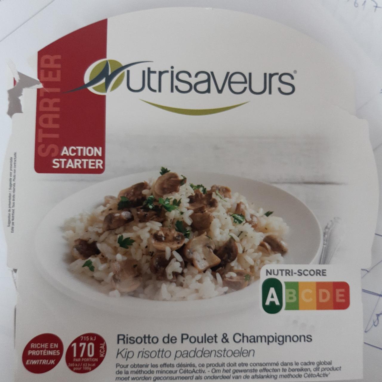 Fotografie - Risotto de Poulet & Champignons Nutrisaveurs