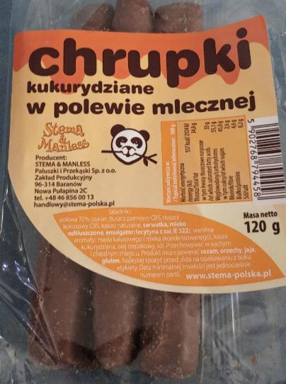 Fotografie - Chrupki kukurydziane w polewie mlecznej
